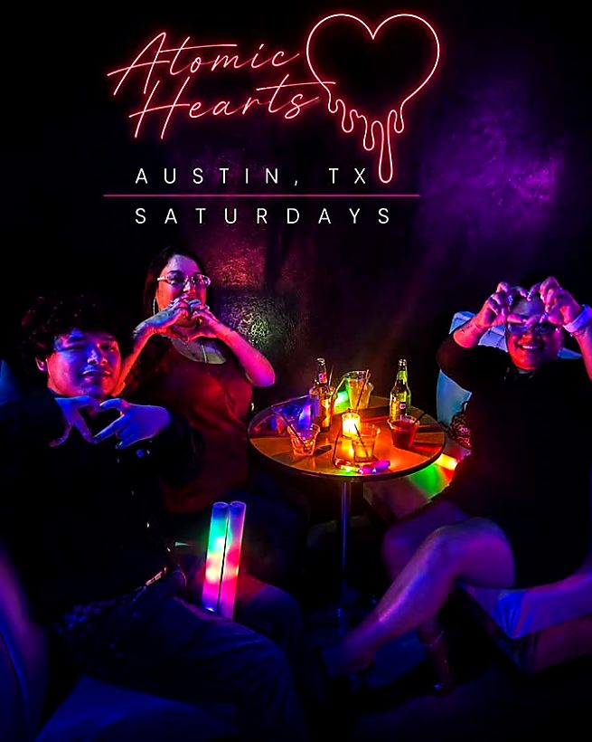 Friday Friday Nightlife Austin at The Atomic Heart Lounge Austin