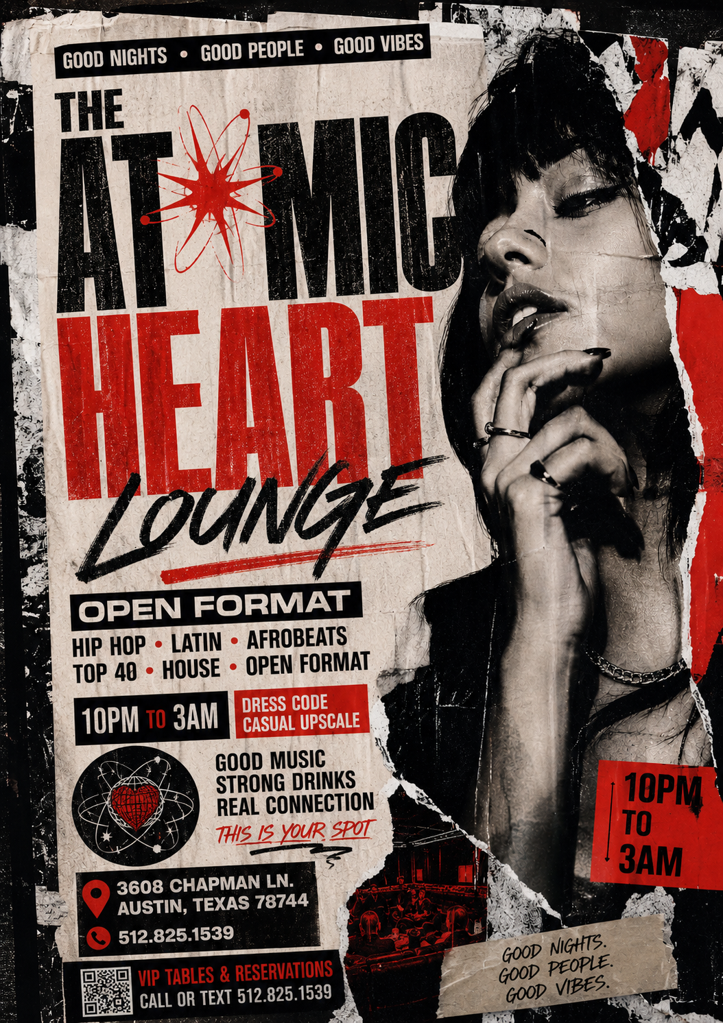 Monday Monday Lounge Night at The Atomic Heart Lounge Austin